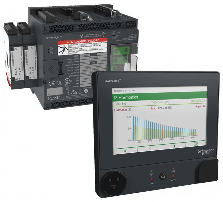 PowerLogic ION9000 misst Netzqualität auf höchstem Niveau